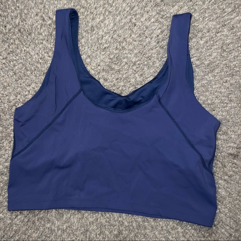 Blue workout tank - Picture 2 of 2